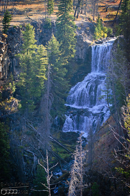 Undine Falls - just before the Blacktail Deer Plateau area