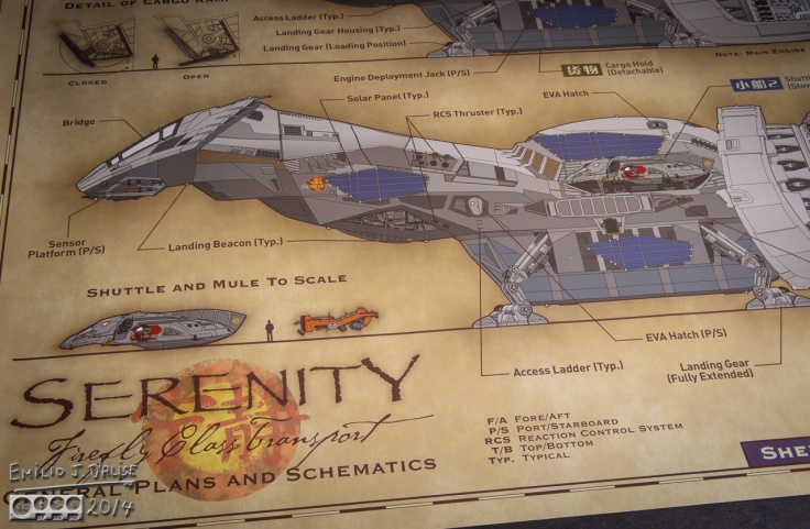 Serenity, Ship blueprints,